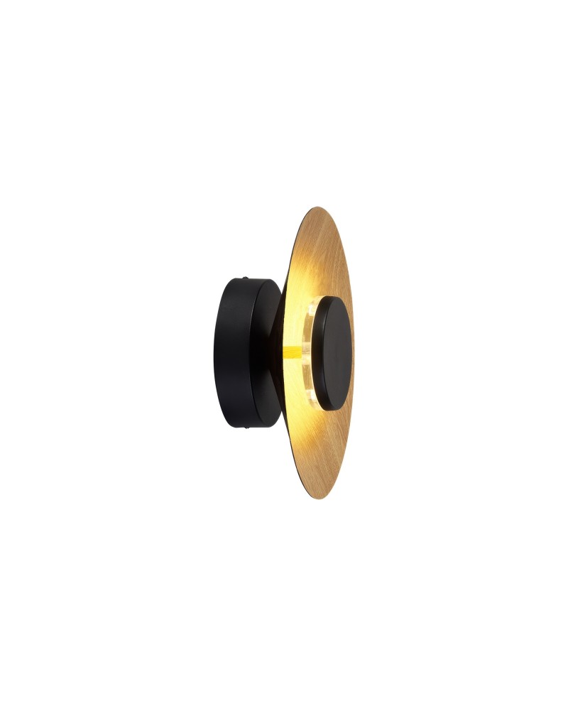 ORION * APLIQUE LED 8W 3000K NEGRO/ MADERA